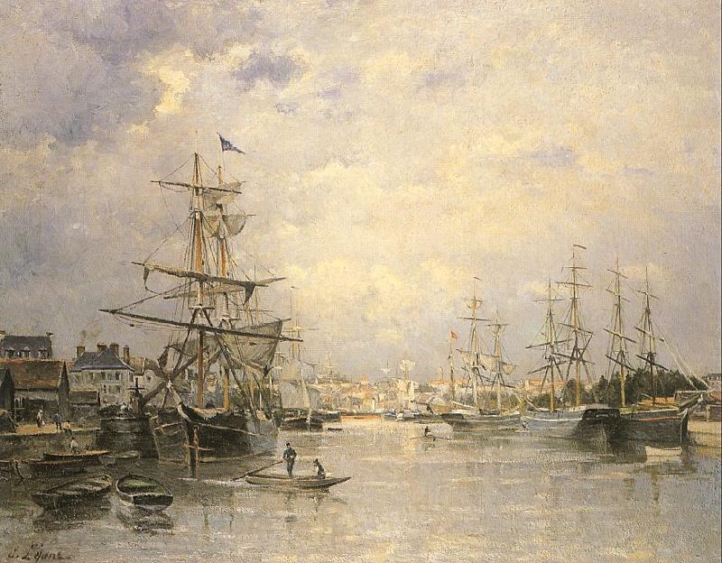 Lepine, Stanislas The Port of Caen